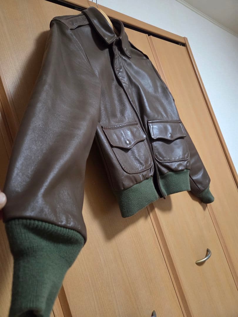 WILLIS& Aー2 USA製 フライトジャケット お値下げ不可
