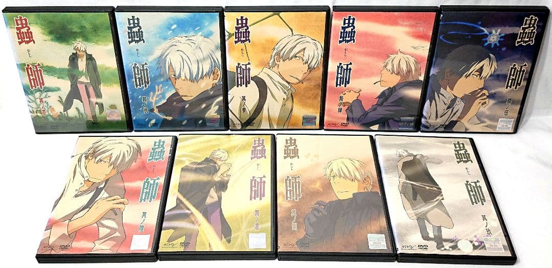 蟲師/続章/日蝕む翳/鈴の雫【1期+2期+特別編】DVD 全22巻 セット