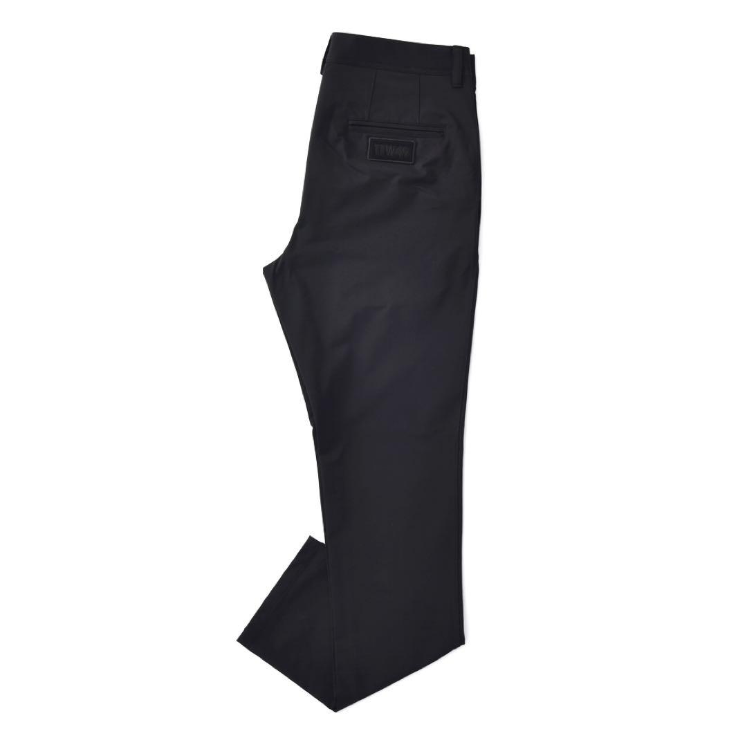 TFW49 SLIM STRAIGHT PANTS ブラック