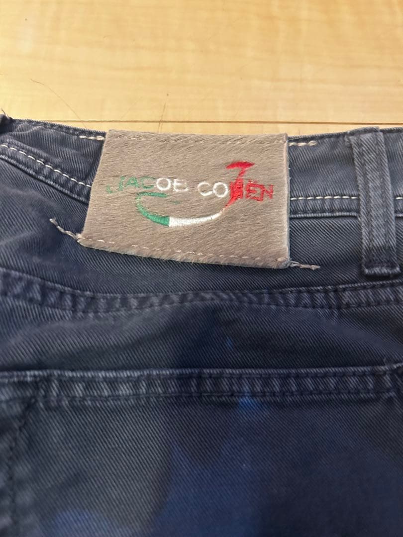 最終価格！綺麗！JACOB COHEN ブラックデニム　J622 ブラック