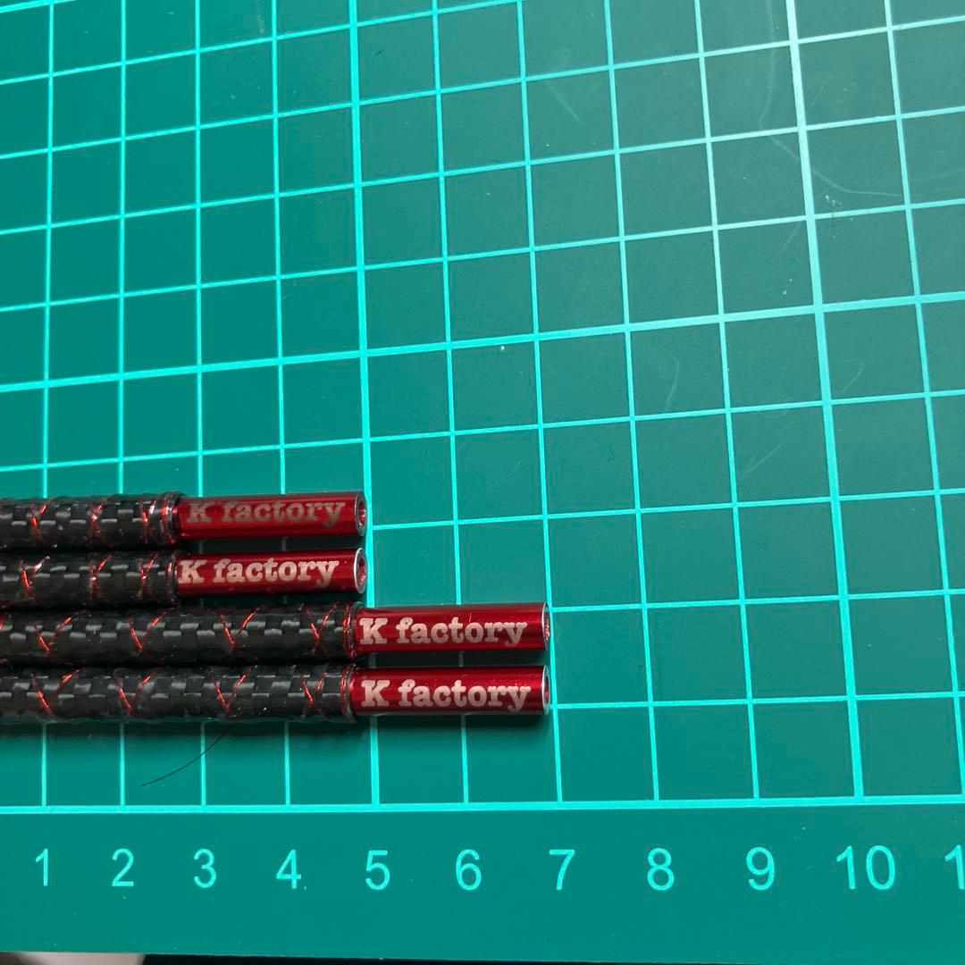 K.factory製ワカサギ用延長アダプター 3センチ5センチ4本セット