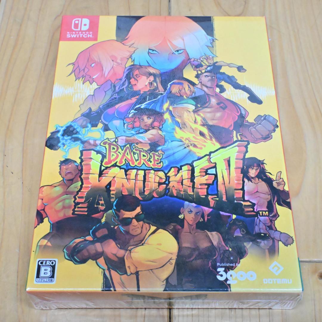 新品・サントラ付BOX・Switch・ベア・ナックルIV スペシャルエディション