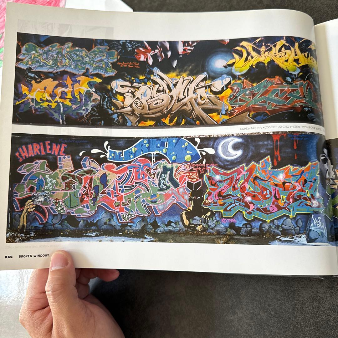 アート・デザイン・音楽 BROKEN WINDOWS GRAFFITI NYC KAWS WEST