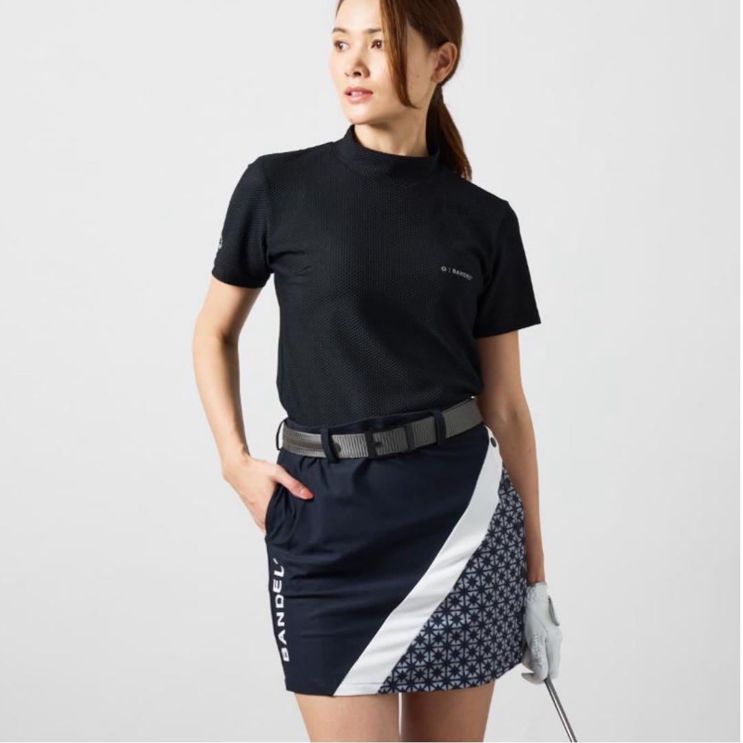 【新品・タグ付き】BANDEL レディース モックネック 黒 S