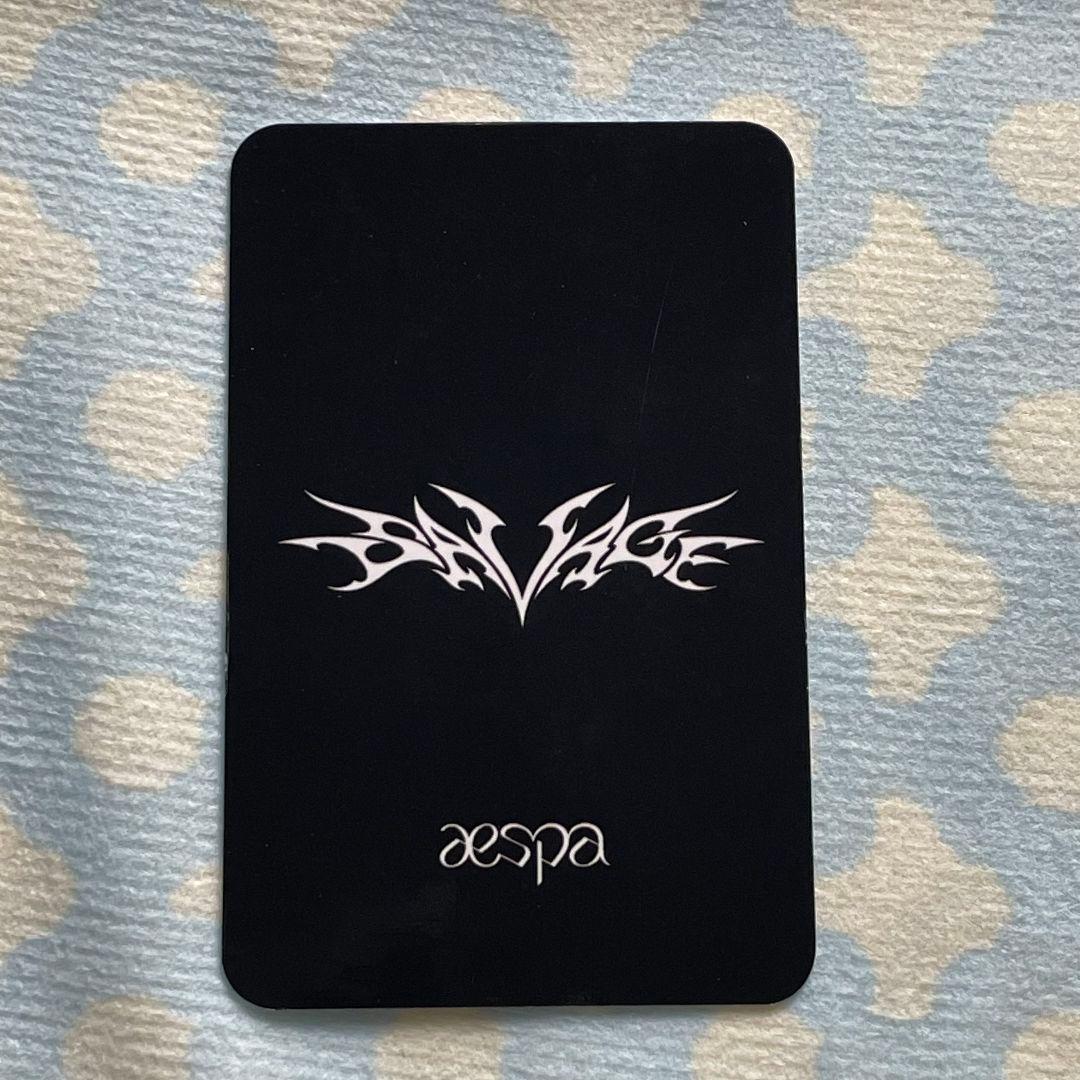 aespa カリナ ボックス トレカ karina Savage sgs