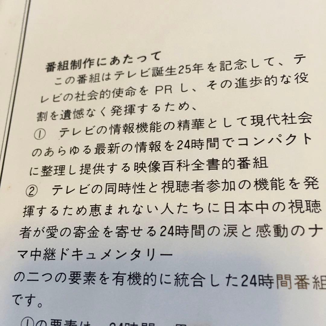 【美盤】 24時間テレビ 愛は地球を救う 大野雄二 手塚治虫