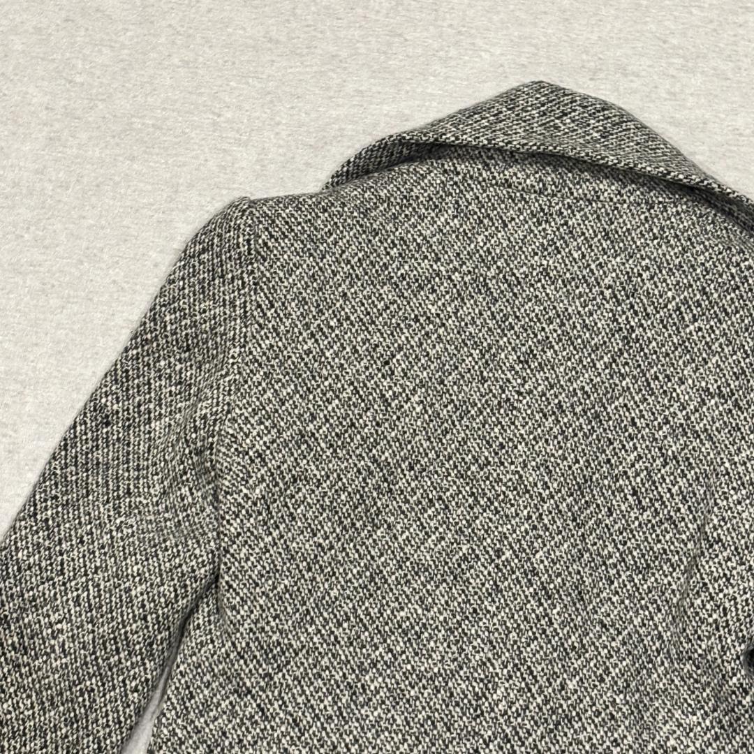 BALENCIAGA.PARIS（サイズ34）ツイードジャケット/グレー