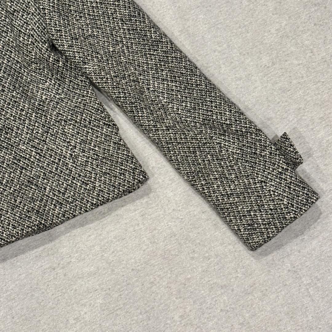 BALENCIAGA.PARIS（サイズ34）ツイードジャケット/グレー