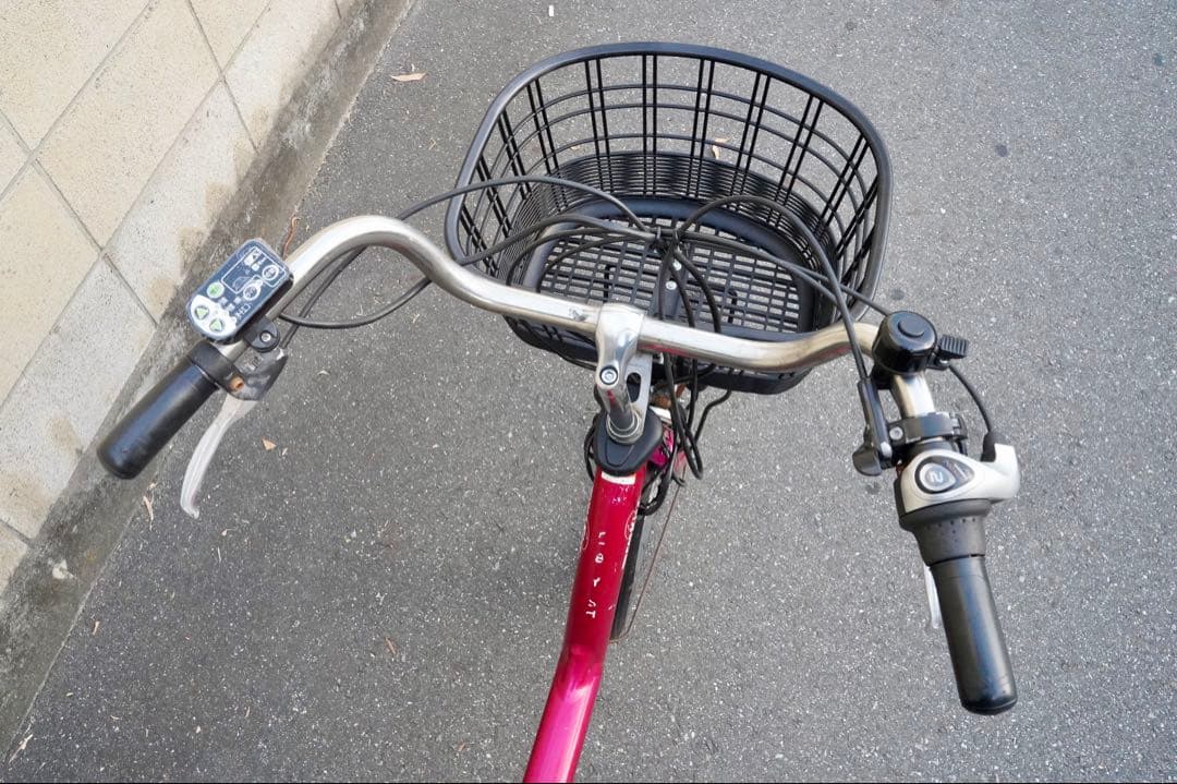 電動自転車 ヤマハ 20インチ 子供乗せ 中古 072901