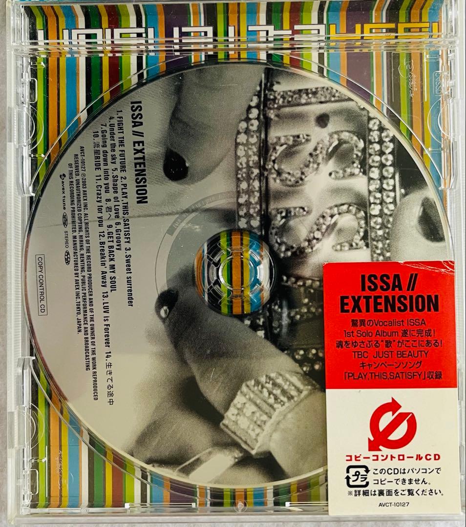 美品/貴重 直筆サイン付き ISSA EXTENSION アルバムCD1枚