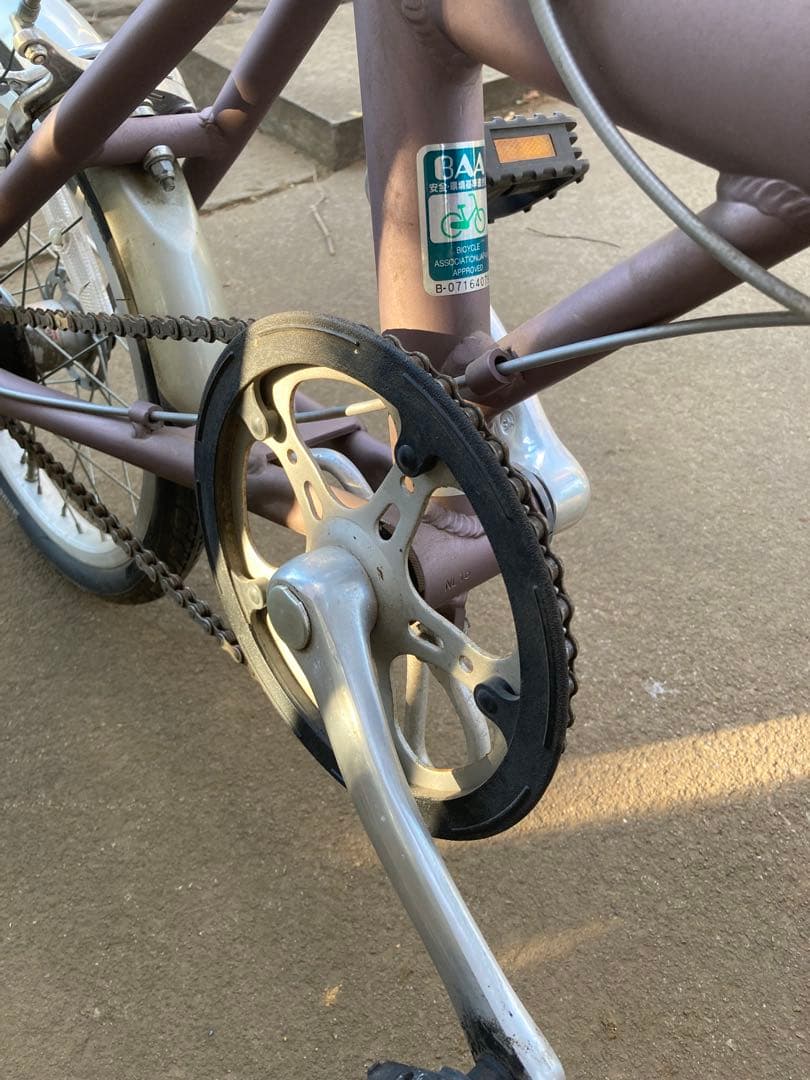 ブリジストン　折り畳み自転車 16インチ　軽量　ブリヂストン