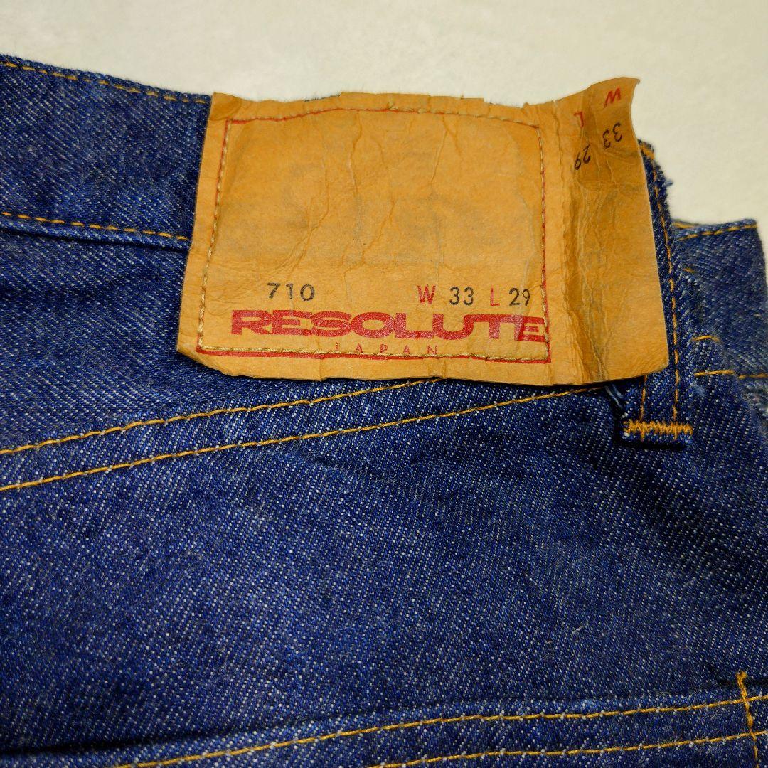 ぴ*n様 【極美品】RESOLUTE リゾルト 710　W33 L29