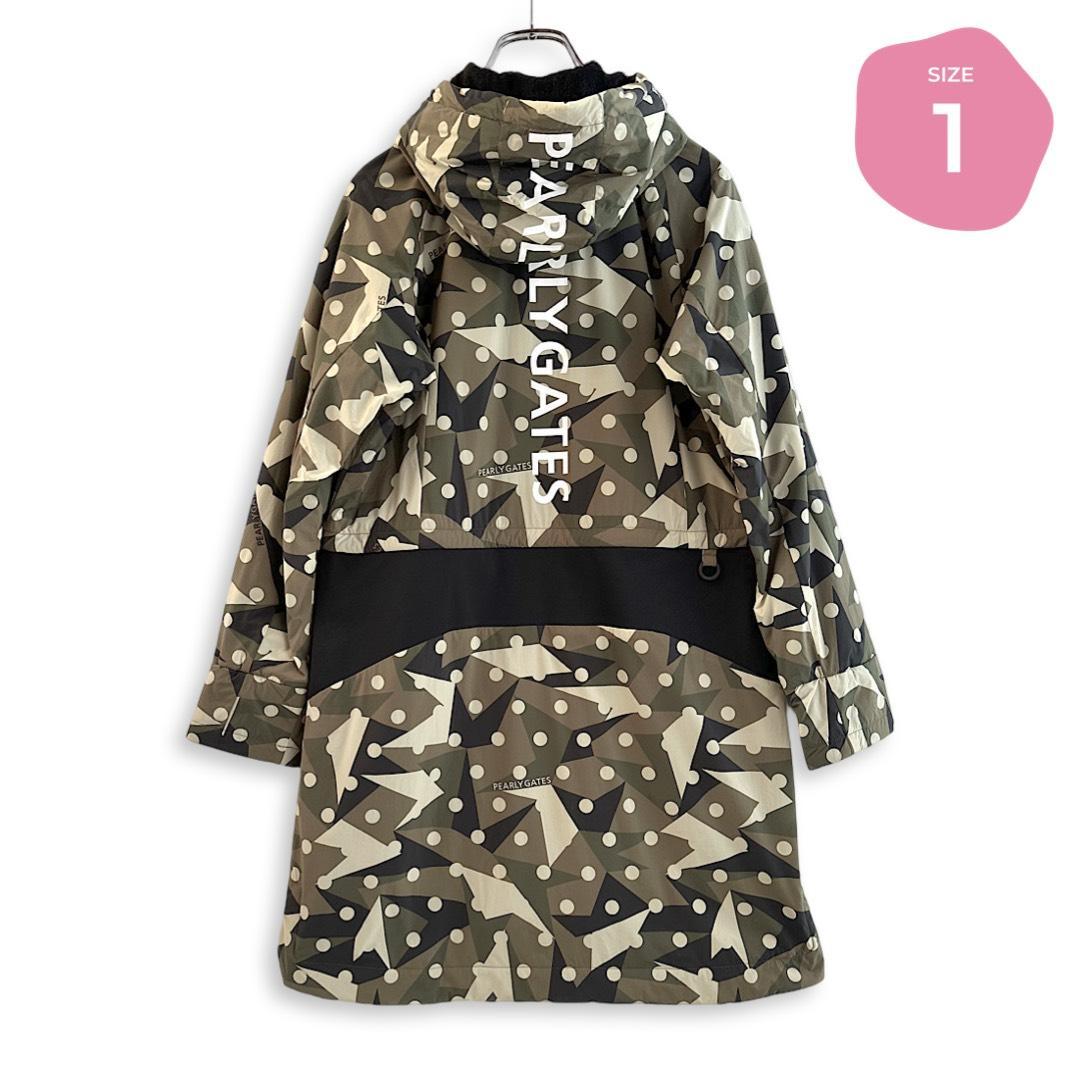 665 パーリーゲイツ 定価59,400円 ドットカモフラ保温コート 1 M