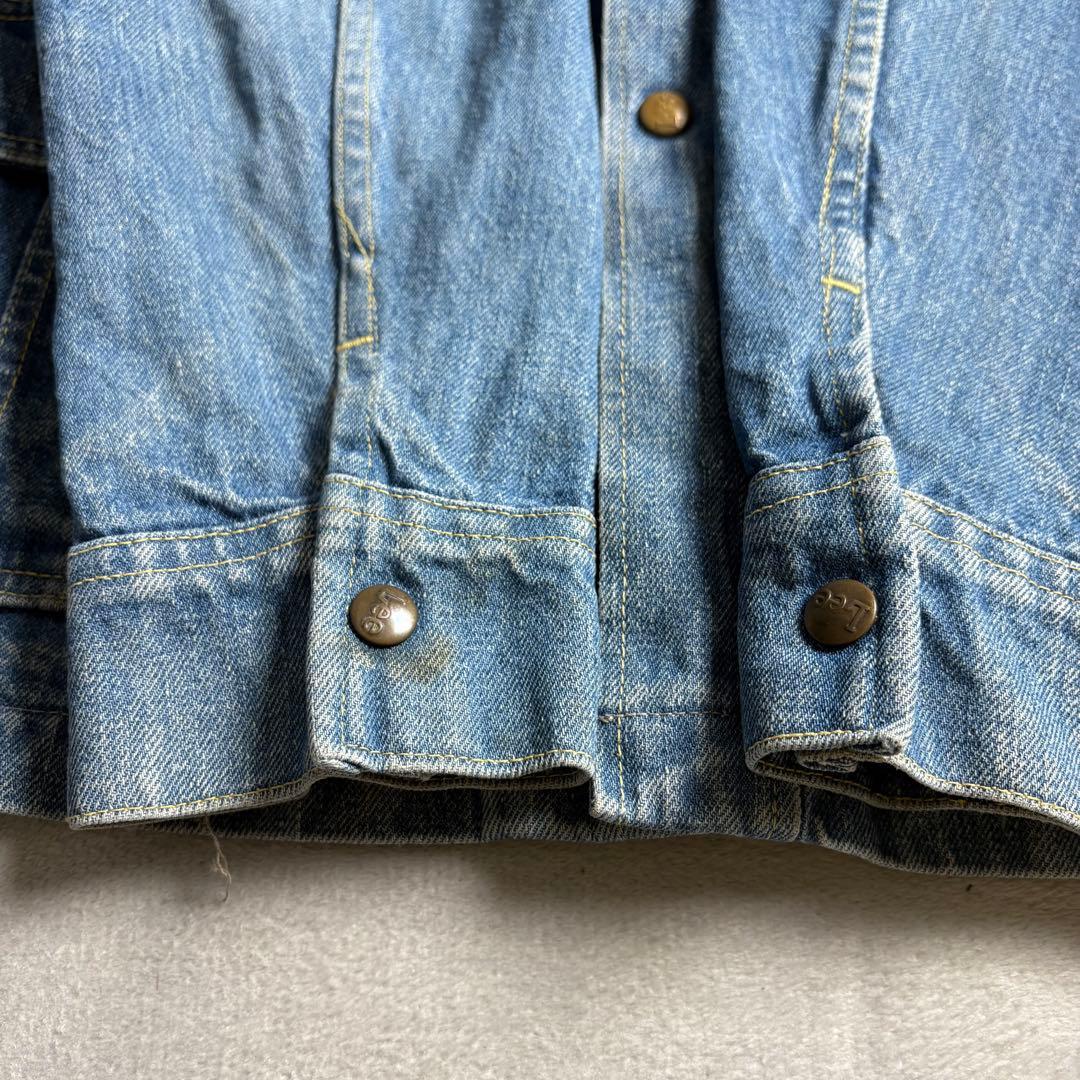 70s-80s USA製 Lee デニムカバーオール　ブッシュジャケット