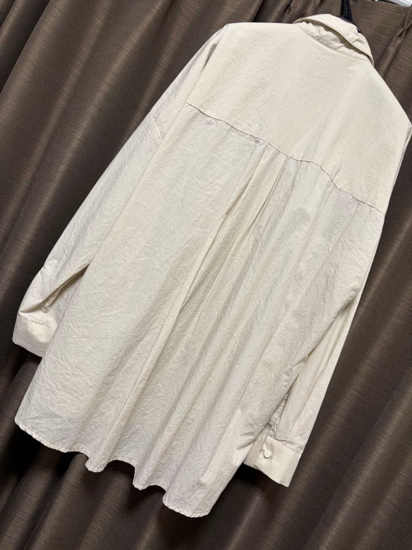 Yu 様Deuxieme Classe EVERYDAY ワイドシャツ☆ベージュ