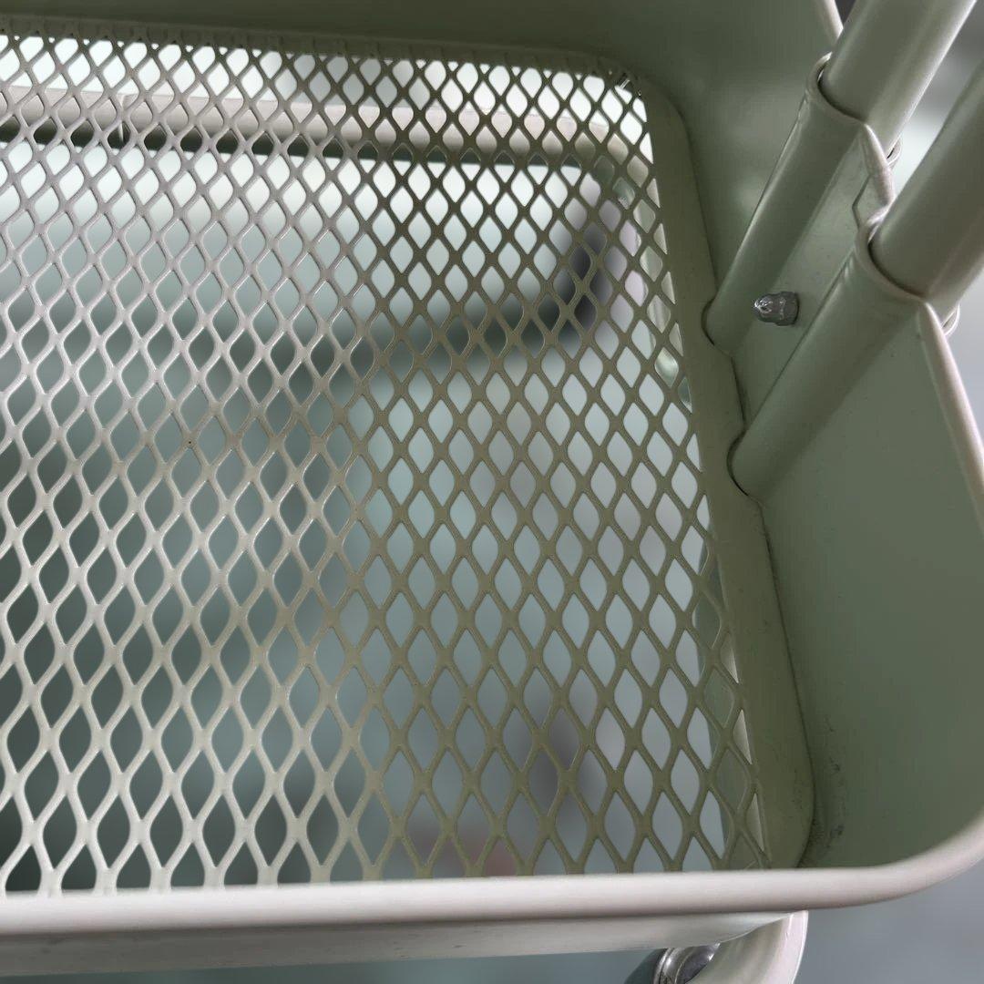 【廃盤色】ikea ロースコグ ワゴン ライトグリーン