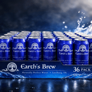 1 case of 24 pack Earth's Brew
